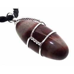 Wired Genuine Indian Shiva Lingam Spiritual Temple Pendant